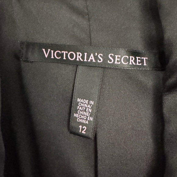 🥂Elegant Vintage Ladies Victoria’s Secret Black Tuxedo Style Suit Jacket Size 12 - Picture 5 of 16